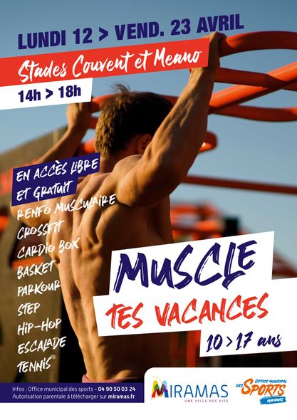 Muscle Tes Vacances 2021