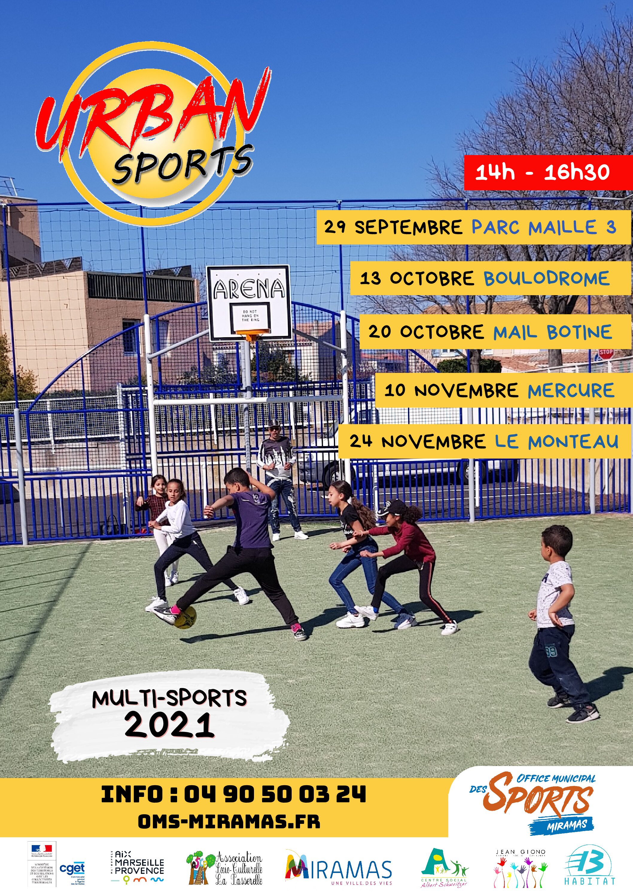 Affiche Urban Sports 2021