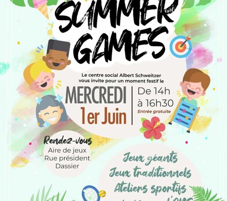 L’OMS partenaire de l’évènement Summer Games !