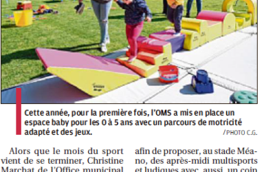 Revue de presse La Provence – « Deux cents jeunes ont « musclé » leurs vacances